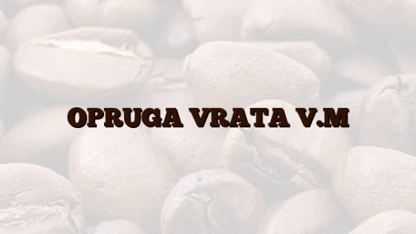 OPRUGA VRATA V.M