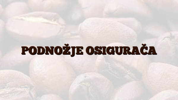 PODNOŽJE OSIGURAČA