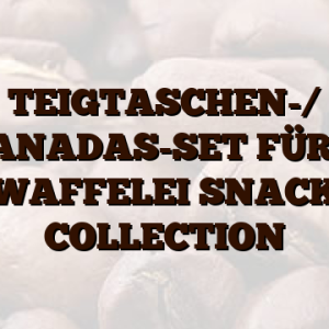 TEIGTASCHEN-/ EMPANADAS-SET FÜR DAS WAFFELEI SNACK COLLECTION
