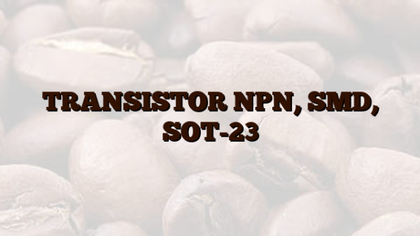 TRANSISTOR NPN,  SMD,  SOT-23