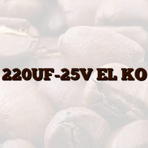 220UF-25V  EL KO