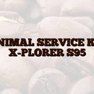ANIMAL SERVICE KIT X-PLORER S95