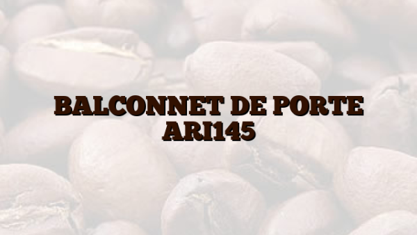 BALCONNET DE PORTE ARI145
