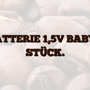 BATTERIE 1,5V BABY 2 STÜCK.