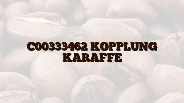C00333462  KOPPLUNG KARAFFE