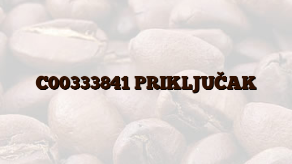 C00333841  PRIKLJUČAK