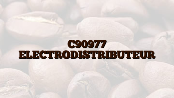 C90977  ELECTRODISTRIBUTEUR