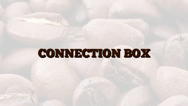 CONNECTION BOX