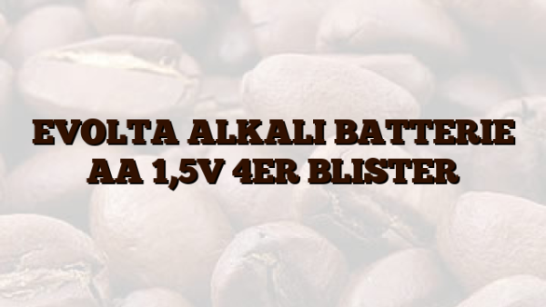 EVOLTA ALKALI BATTERIE AA 1,5V 4ER BLISTER