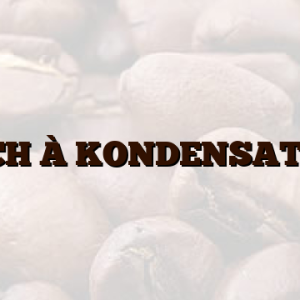 FACH À KONDENSATION