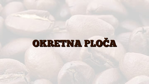 OKRETNA PLOČA