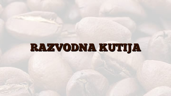RAZVODNA KUTIJA