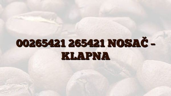 00265421 265421 NOSAČ – KLAPNA