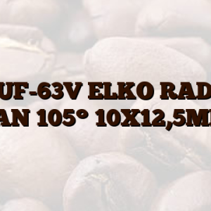 100UF-63V  ELKO RADIAL PAN 105° 10X12,5MM