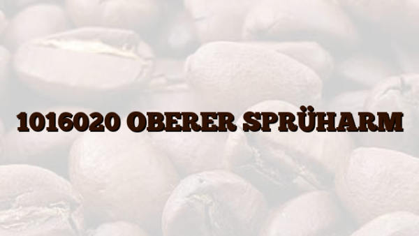 1016020 OBERER SPRÜHARM
