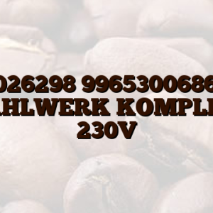 11026298 996530068697 MAHLWERK KOMPLETT 230V