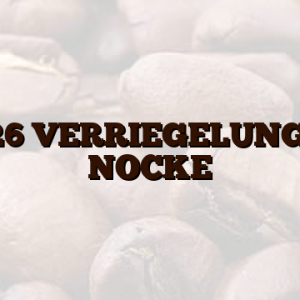 175226 VERRIEGELUNG BOX NOCKE