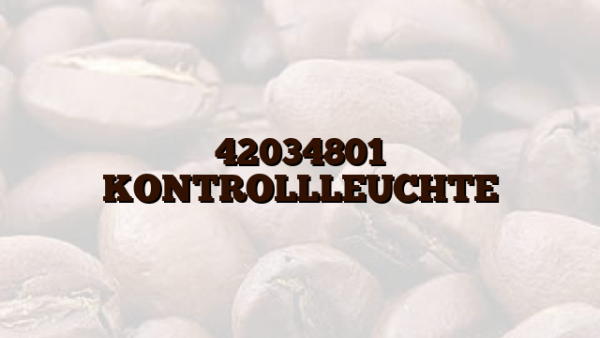 42034801 KONTROLLLEUCHTE