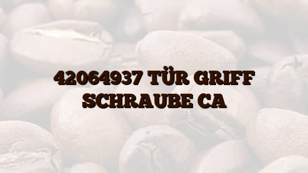 42064937 TÜR GRIFF SCHRAUBE CA