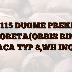 42142115 DUGME PREKDAČA ŠPORETA(ORBIS RING, MACA TYP 8,WH INOX)