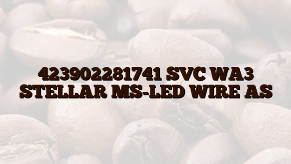 423902281741 SVC WA3 STELLAR MS-LED WIRE AS