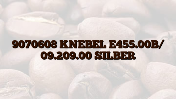 9070608 KNEBEL E455.00B/ 09.209.00 SILBER