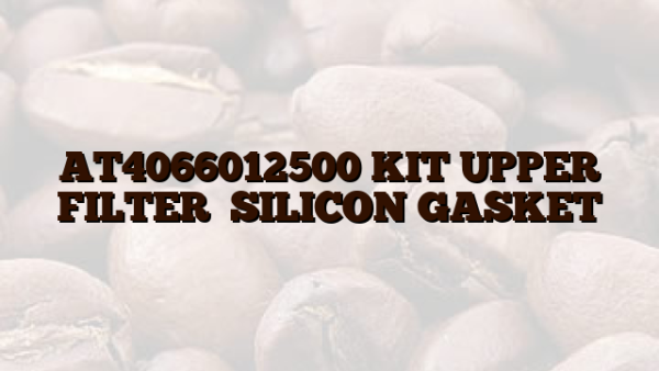 AT4066012500 KIT UPPER FILTER    SILICON GASKET