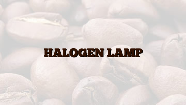 HALOGEN LAMP