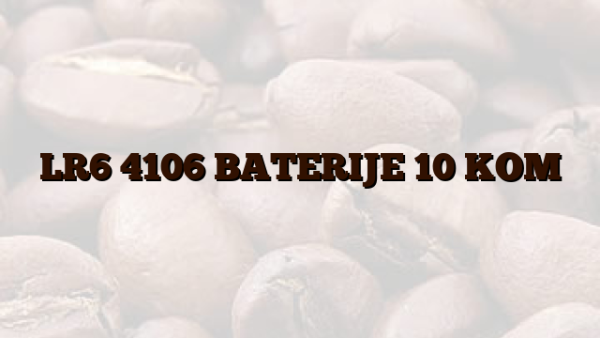 LR6  4106 BATERIJE 10 KOM