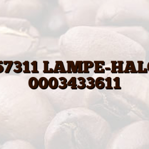 00157311 LAMPE-HALOGE 0003433611