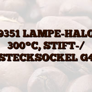 00189351 LAMPE-HALOGEN 300°C,  STIFT-/ STECKSOCKEL G4