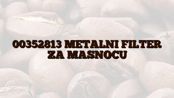 00352813 METALNI FILTER ZA MASNOCU