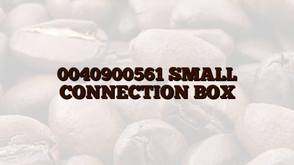 0040900561 SMALL CONNECTION BOX
