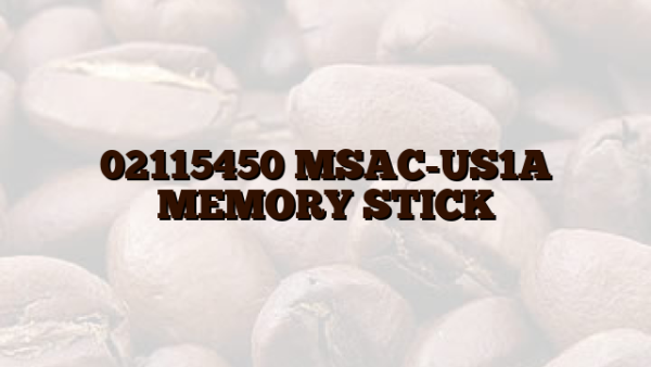 02115450 MSAC-US1A MEMORY STICK