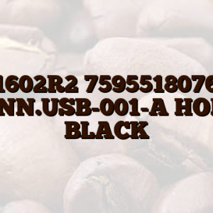 031602R2 759551807600 CONN.USB-001-A HORZ. BLACK