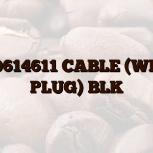 100614611 CABLE (WITH PLUG) BLK