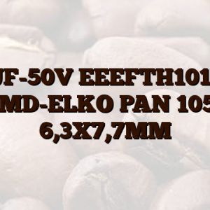 100UF-50V EEEFTH101XAP SMD-ELKO PAN 105° 6,3X7,7MM