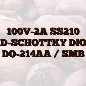 100V-2A SS210 SMD-SCHOTTKY DIODE,  DO-214AA /  SMB