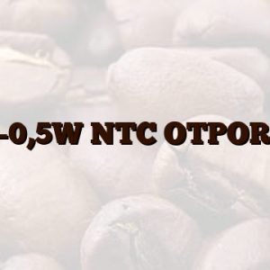10K-0,5W NTC OTPORNIK