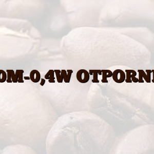 1,0M-0,4W OTPORNIK