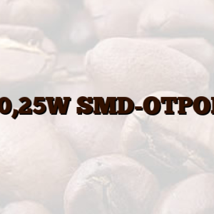1,0R-0,25W SMD-OTPORNIK