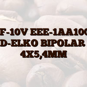 10UF-10V EEE-1AA100NR SMD-ELKO BIPOLAR 85° 4X5,4MM