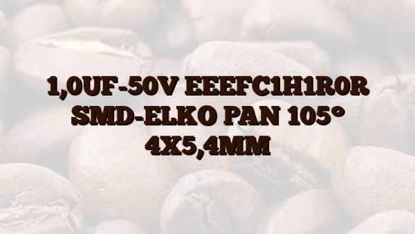 1,0UF-50V EEEFC1H1R0R SMD-ELKO PAN 105° 4X5,4MM