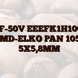 10UF-50V EEEFK1H100UR SMD-ELKO PAN 105° 5X5,8MM