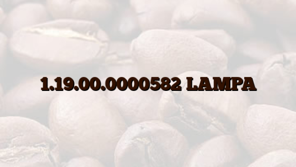 1.19.00.0000582 LAMPA