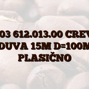 1303 612.013.00 CREVO IZDUVA 15M D=100MM PLASIČNO