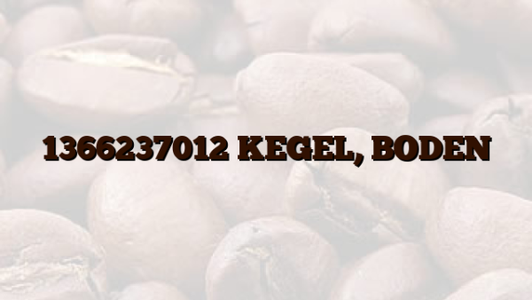 1366237012 KEGEL, BODEN