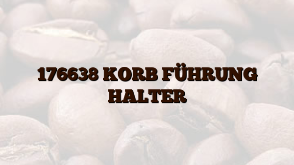 176638 KORB FÜHRUNG HALTER