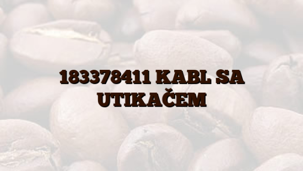183378411 KABL SA UTIKAČEM