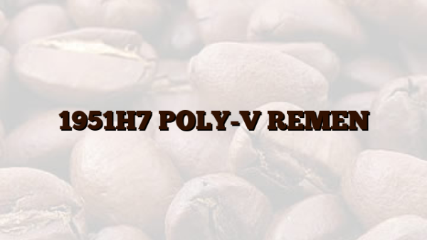 1951H7 POLY-V REMEN